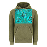 Vintage Olive glitter turquoise Vintage Hoodie - TumblerDesignByShophia