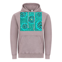 Vintage Zinc glitter turquoise Vintage Hoodie - TumblerDesignByShophia