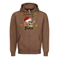 Chestnut jingle bell rock black Zipper Hoodie - CowhideDigitalArt
