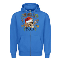 True Royal jingle bell rock black Zipper Hoodie - CowhideDigitalArt