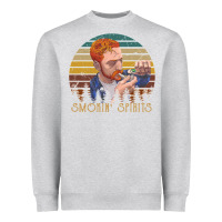 Heather Grey legend smoking tyler darling childers art gift for fans Heavyweight Sweatshirt - lanVoArt