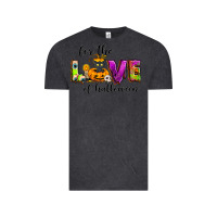 Vintage Black For the love of Halloween Vintage Tee - NancyCooperArtShop