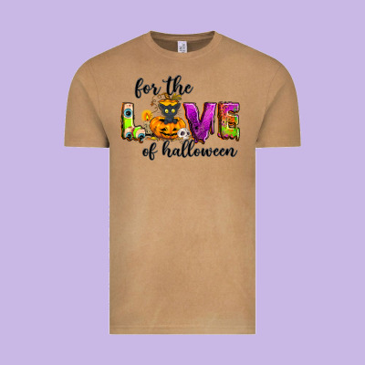 For The Love Of Halloween Vintage Tee Designed By Nancycooperartshop