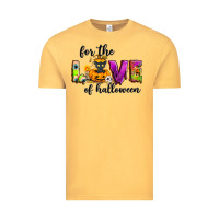 Vintage Mustard For the love of Halloween Vintage Tee - NancyCooperArtShop