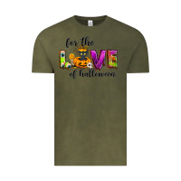 Vintage Olive For the love of Halloween Vintage Tee - NancyCooperArtShop