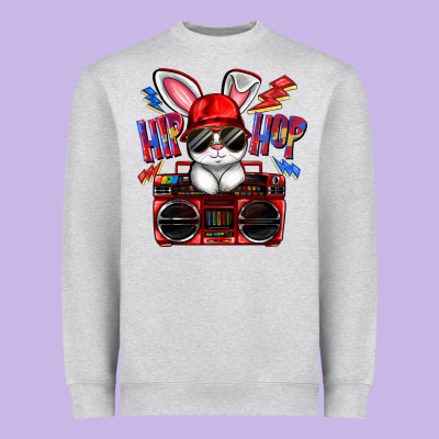 Hip Hop Heavyweight Sweatshirt Designed By Fadigitalartstudio