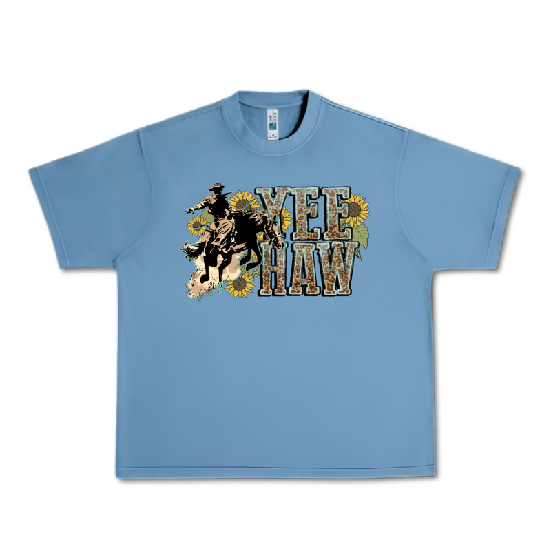 Yee Haw Cowboy Western Urban Heavy Tee by HowdyJamesFarm | Teevron