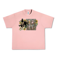 Salmon Yee haw Cowboy western Urban Heavy Tee - HowdyJamesFarm