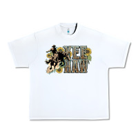 White Yee haw Cowboy western Urban Heavy Tee - HowdyJamesFarm