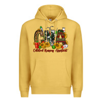Antique Gold christmas cna certified nursing assistant Premium Hoodie - FaDigitalArtStudio