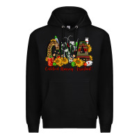 Black christmas cna certified nursing assistant Premium Hoodie - FaDigitalArtStudio