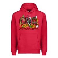 Cardinal christmas cna certified nursing assistant Premium Hoodie - FaDigitalArtStudio
