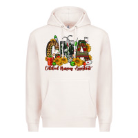 Pale Pink christmas cna certified nursing assistant Premium Hoodie - FaDigitalArtStudio
