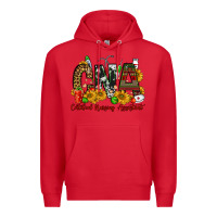 Red christmas cna certified nursing assistant Premium Hoodie - FaDigitalArtStudio