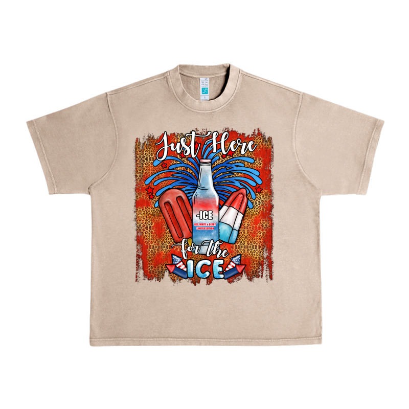 Just Here For The Ice Urban Heavy Tee by JahusDesignShop | Teevron