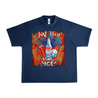 Navy just here for the ice Urban Heavy Tee - JahusDesignShop