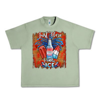 Oil Green just here for the ice Urban Heavy Tee - JahusDesignShop