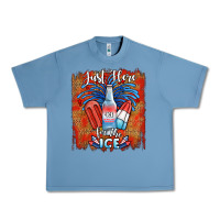 Pebble Blue just here for the ice Urban Heavy Tee - JahusDesignShop