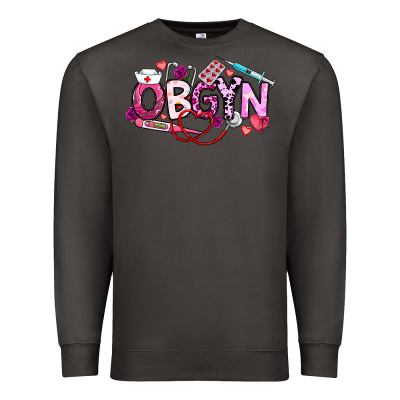 Valentine Obgyn Premium Sweatshirt by CowhideDigitalArt | Teevron