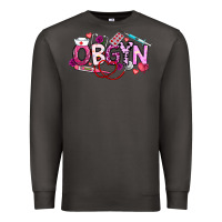 Smoke Valentine OBGYN Premium Sweatshirt - CowhideDigitalArt