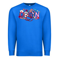 True Royal Valentine OBGYN Premium Sweatshirt - CowhideDigitalArt