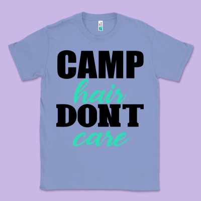 Camp Hair Don't Care Black Classic Tee Designed By Bettercallsaul