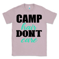 Lilac Camp Hair Don't Care Black Classic Tee - Bettercallsaul