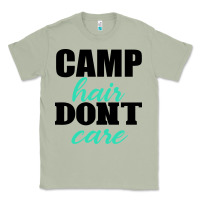 Matcha Camp Hair Don't Care Black Classic Tee - Bettercallsaul