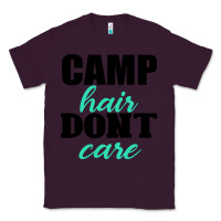 Plum Camp Hair Don't Care Black Classic Tee - Bettercallsaul