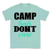 Seafoam Camp Hair Don't Care Black Classic Tee - Bettercallsaul