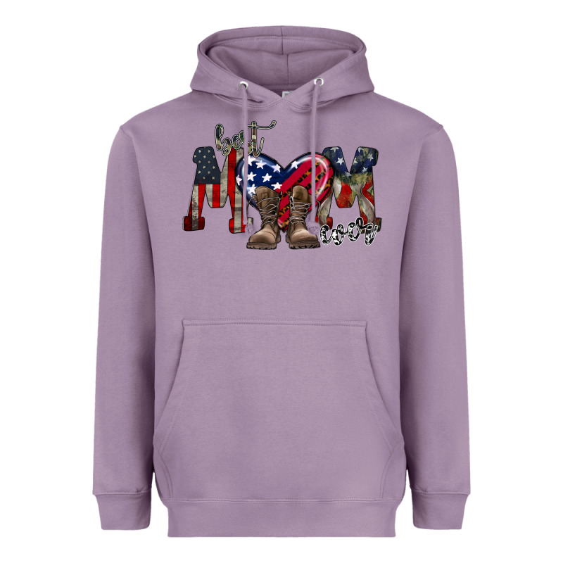Best Mom Ever Heavyweight Hoodie by RacoonDesign | Teevron