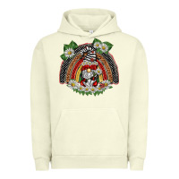Pigment Pistachio ladybuy gnomies rainbow Urban Hoodie - BarkalooDesign