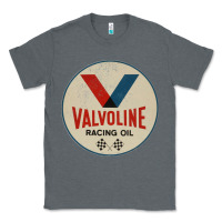 Charcoal Heather valvoline racing sign Classic Tee - lanVoArt