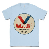 Dusty Blue valvoline racing sign Classic Tee - lanVoArt