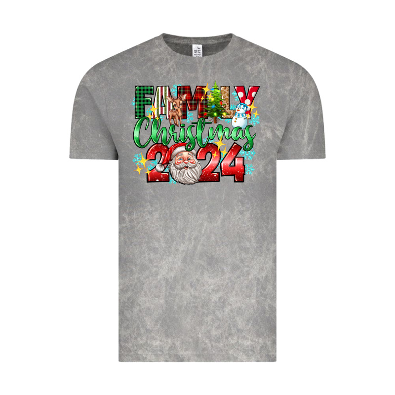 Family Christmas 2024 Vintage Tee by texasbilliewilder | Teevron