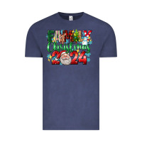 Vintage Denim family christmas 2024 Vintage Tee - texasbilliewilder