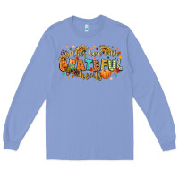Colony Blue gather here with grateful hearts Long Sleeve Tee - CowGirlArtShop