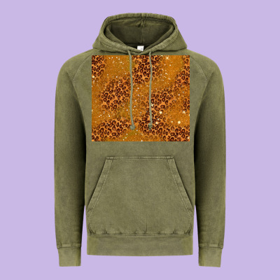 Glitter Cowhide Vintage Hoodie Designed By Tumblerdesignbyshophia
