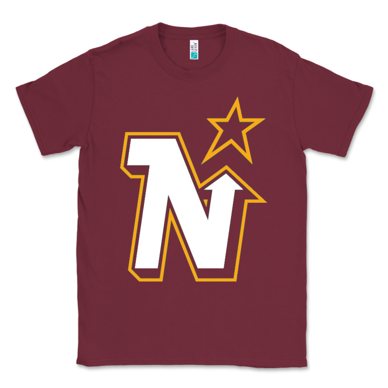 Vintage Minnesota Hockey   Retro North Stars Classic Tee by lanVoArt | Teevron