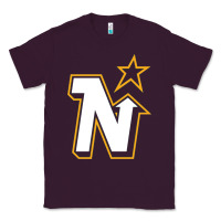 Plum vintage minnesota hockey   retro north stars Classic Tee - lanVoArt