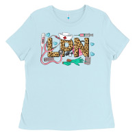 Baby Blue LPN Certified Nursing Assistant Ladies Tee - LillyAllenDesigns