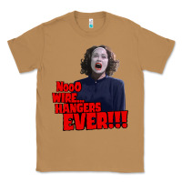 Toasted Coconut nooo wire hangers.. ever!!! vintage mommie dearest quote print Classic Tee - lanVoArt