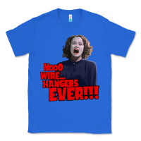 True Royal nooo wire hangers.. ever!!! vintage mommie dearest quote print Classic Tee - lanVoArt