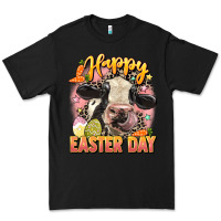 Black Happy Easter Day Premium Tee - LillyAllenDesigns