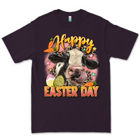 Plum Happy Easter Day Premium Tee - LillyAllenDesigns