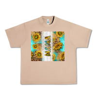 Burro western mother's day mama with turquoise and sunflowers and leopard tu Urban Heavy Tee - TumblerDesignByShophia