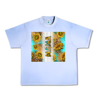 Grape Ice western mother's day mama with turquoise and sunflowers and leopard tu Urban Heavy Tee - TumblerDesignByShophia