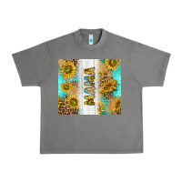 Tornado western mother's day mama with turquoise and sunflowers and leopard tu Urban Heavy Tee - TumblerDesignByShophia