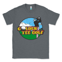 Charcoal Heather golden tee golf Classic Tee - lanVoArt