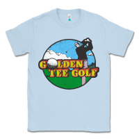 Dusty Blue golden tee golf Classic Tee - lanVoArt